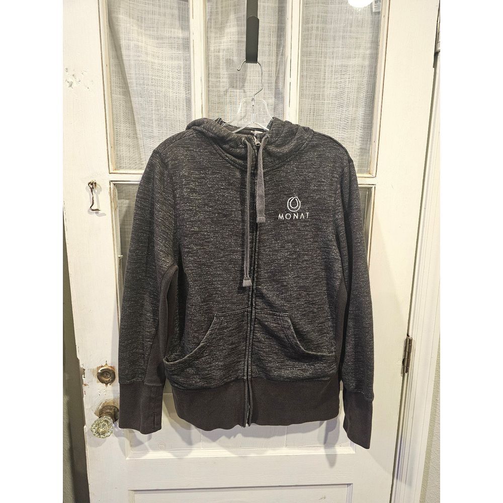 Monat‎ Zip Up Hooded Jacket Women's Size Large